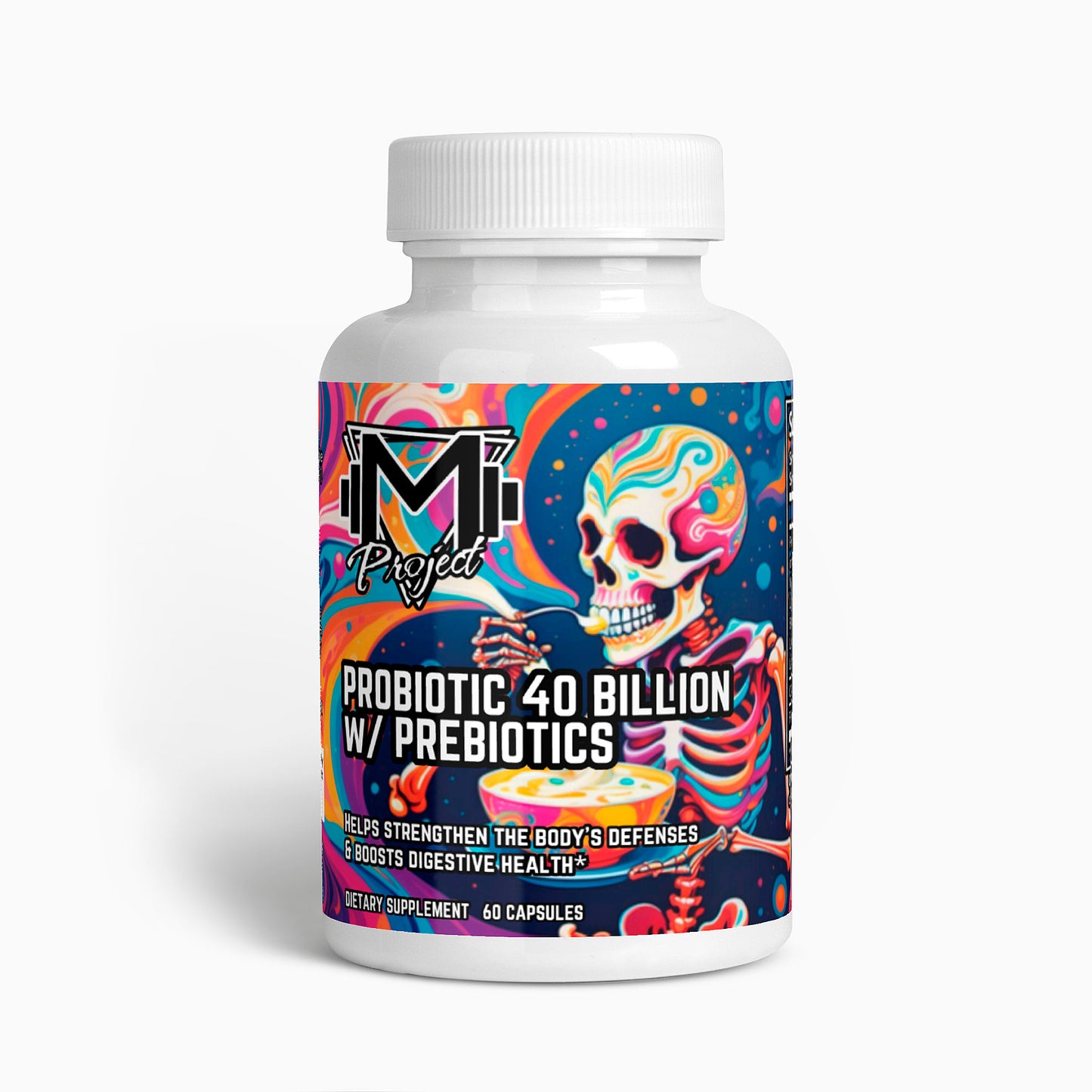 Probiotic 40 Billion w/ Prebiotics by Project M