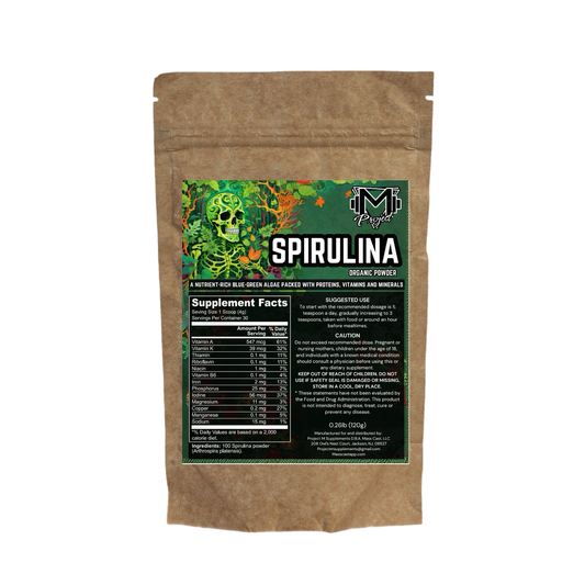 Organic Spirulina Powder by Project M