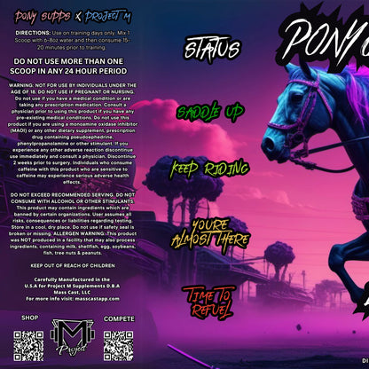 Pony Juice EAA Hydration Mix by Project M