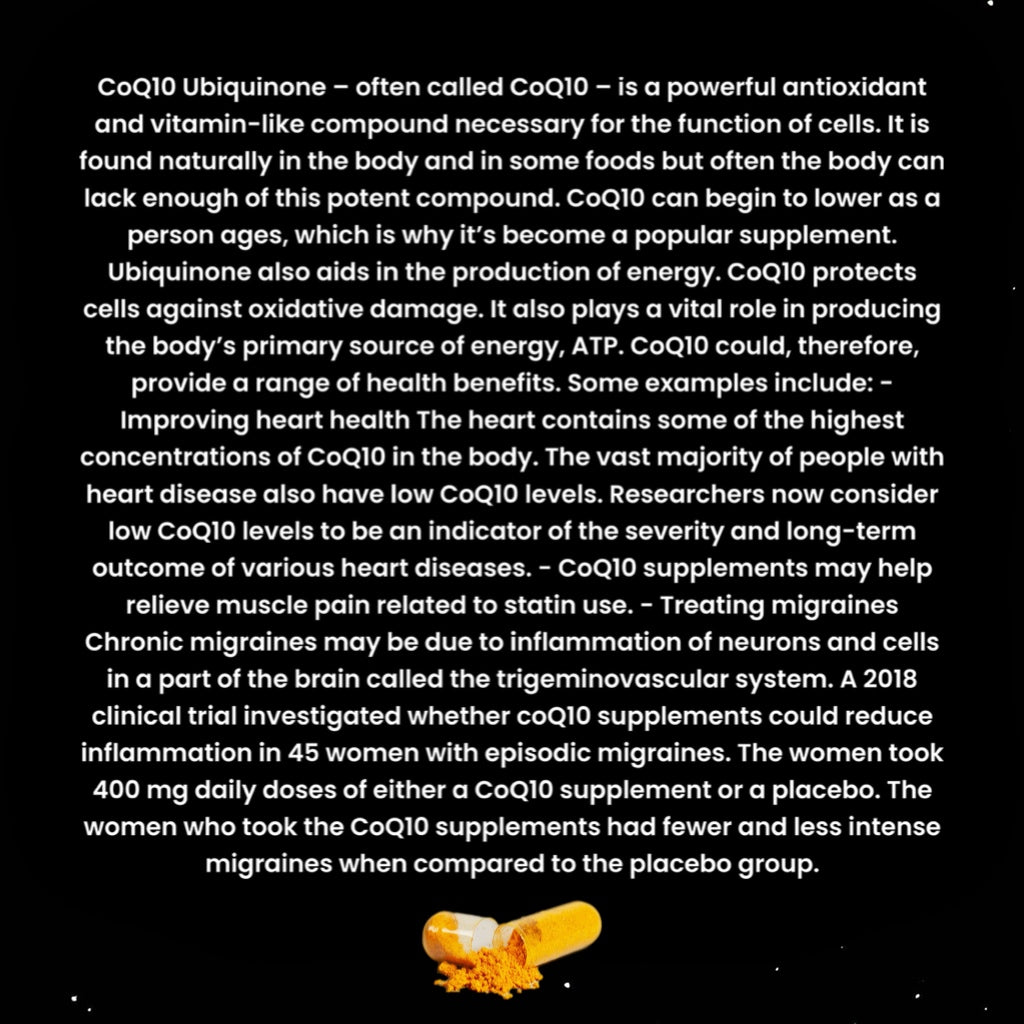 CoQ10 Ubiquinone by Project M