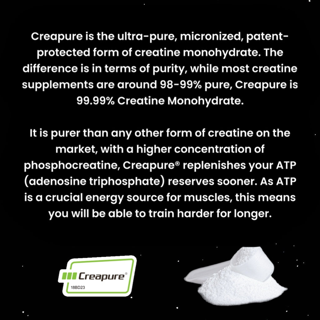 CREAPURE Creatine Monohydrate 5g 50 Servings by Project M