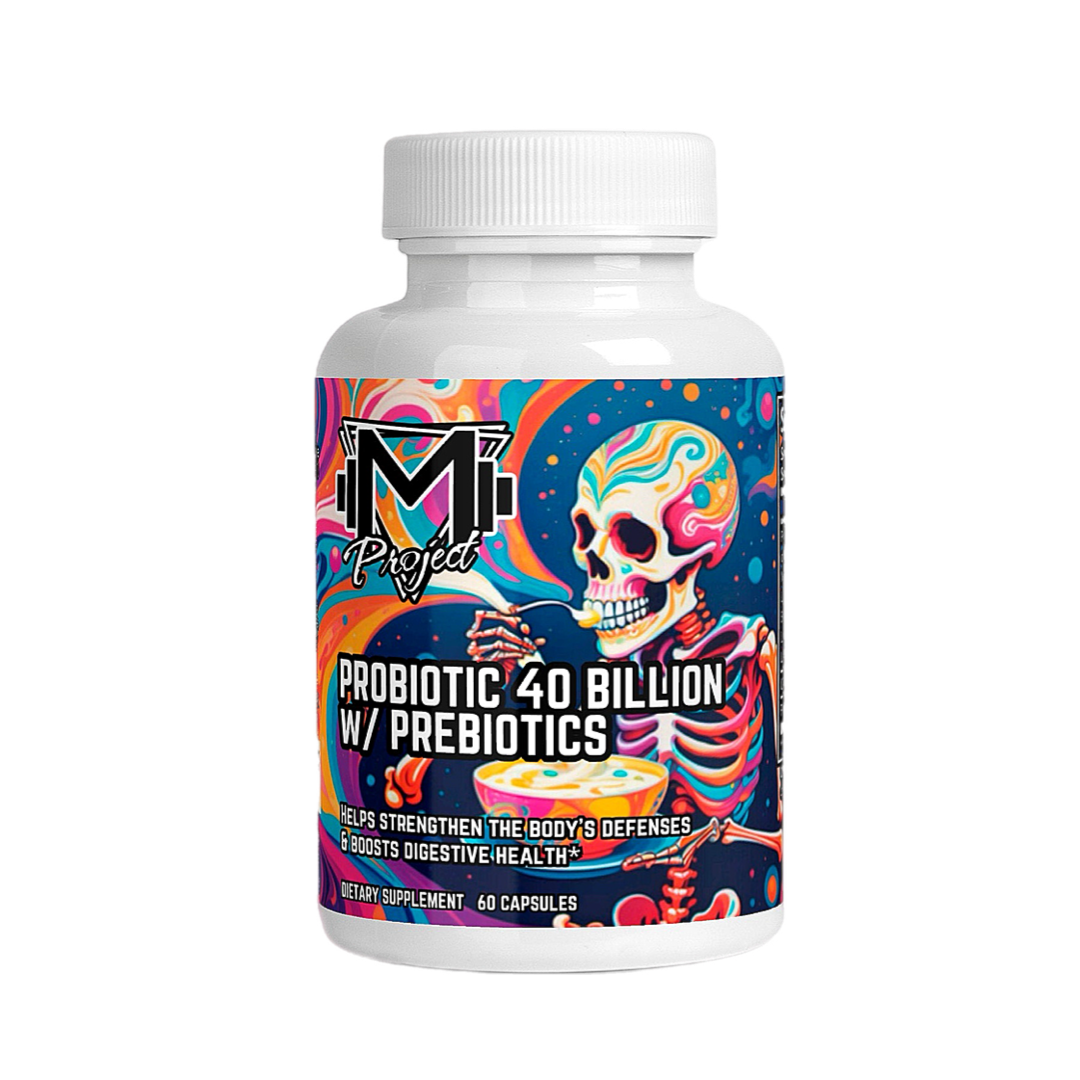 Probiotic 40 Billion w/ Prebiotics by Project M