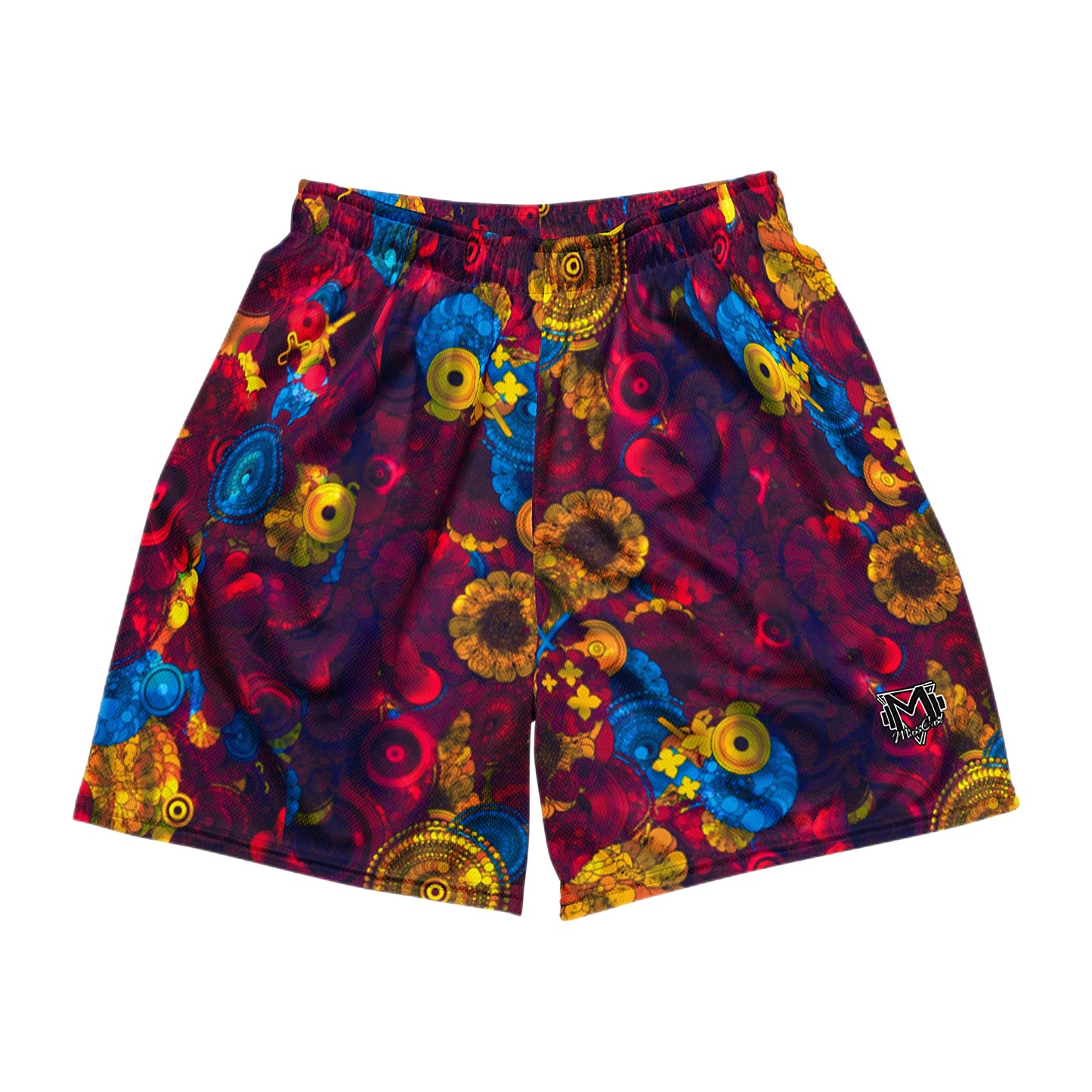 Aztec Mass Cast Mesh Shorts