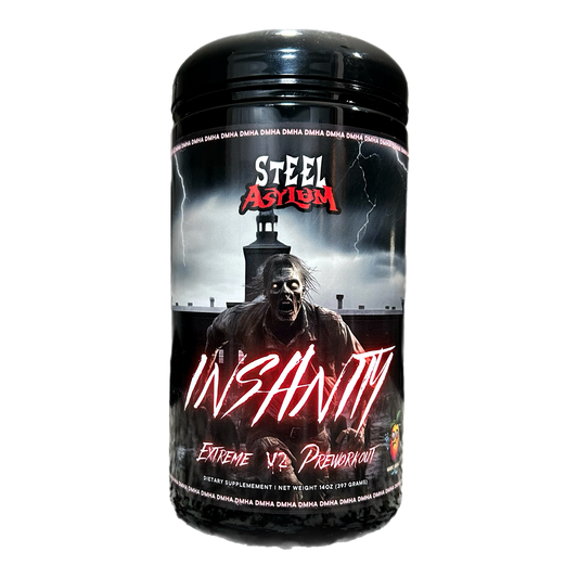 Insanity Pre-Workout V2 by Steel Asylum