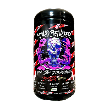 MINDBENDER 7.0 Nootropic High Stim Pre-Workout w/ Creapure - 40/20 Serving