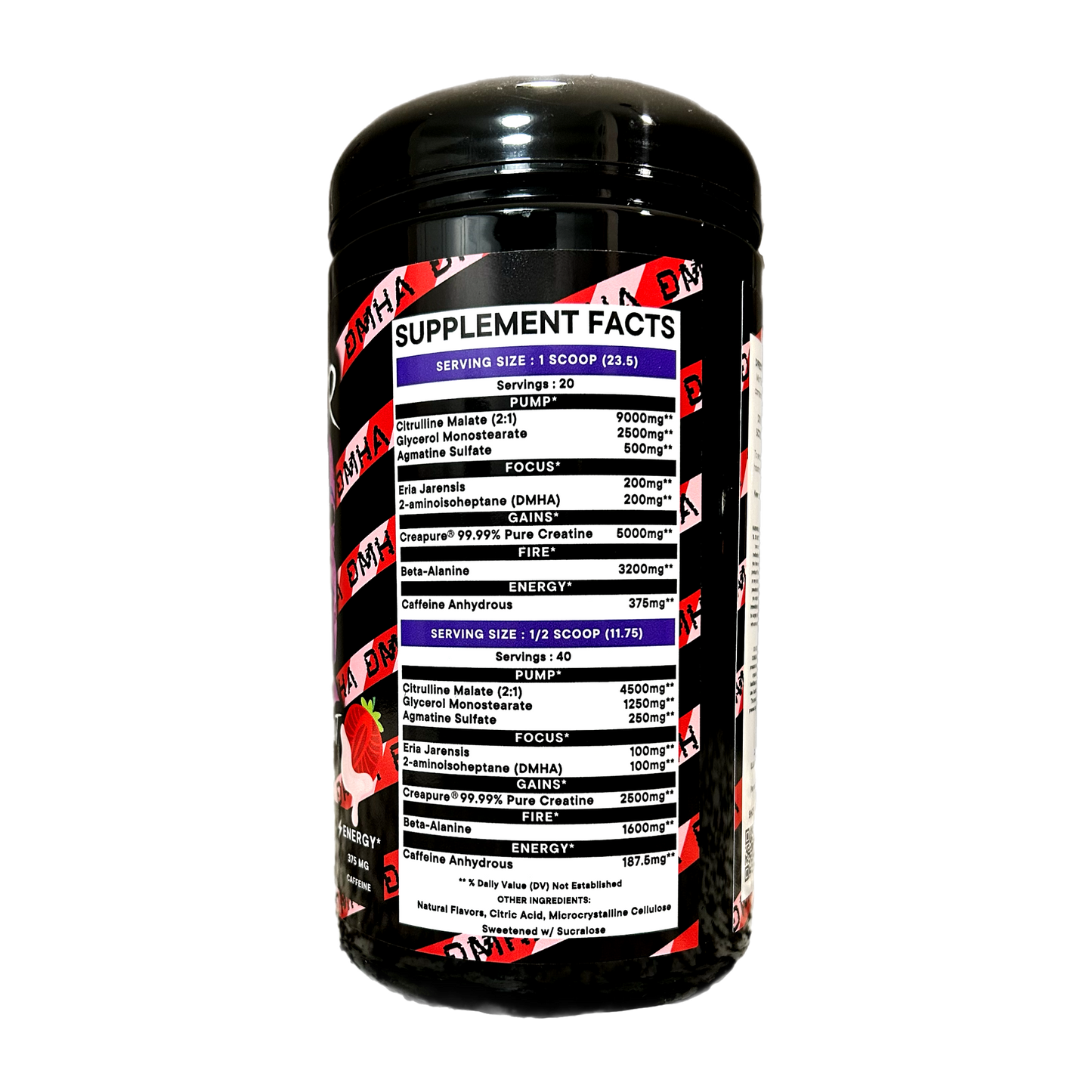 MINDBENDER 7.0 Nootropic High Stim Pre-Workout w/ Creapure - 40/20 Serving