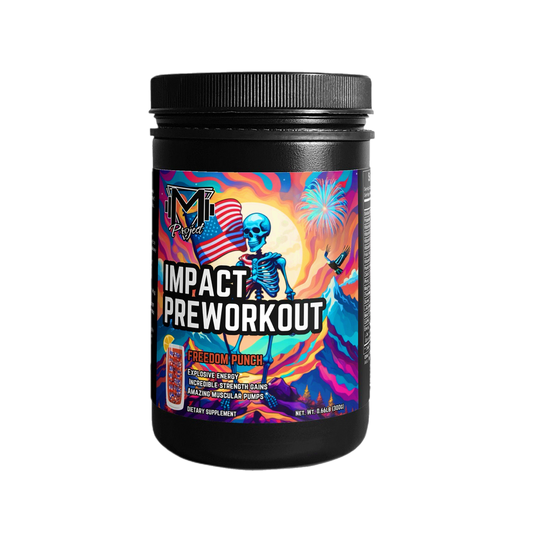 Impact Pre-Workout (Fruit Punch) by Project M - July 4th Edition