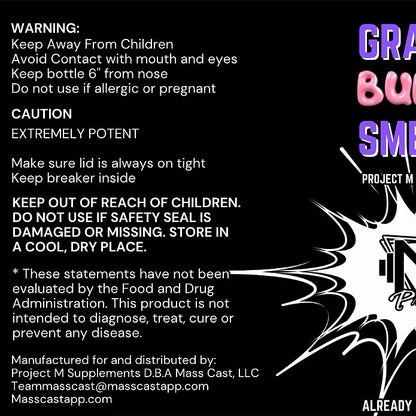 Extreme Grape Bubble Gum Smelling Salts by Project M