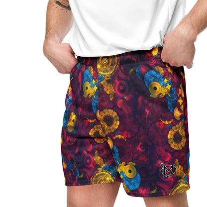 Aztec Mass Cast Mesh Shorts